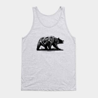 bear says : Tank Top